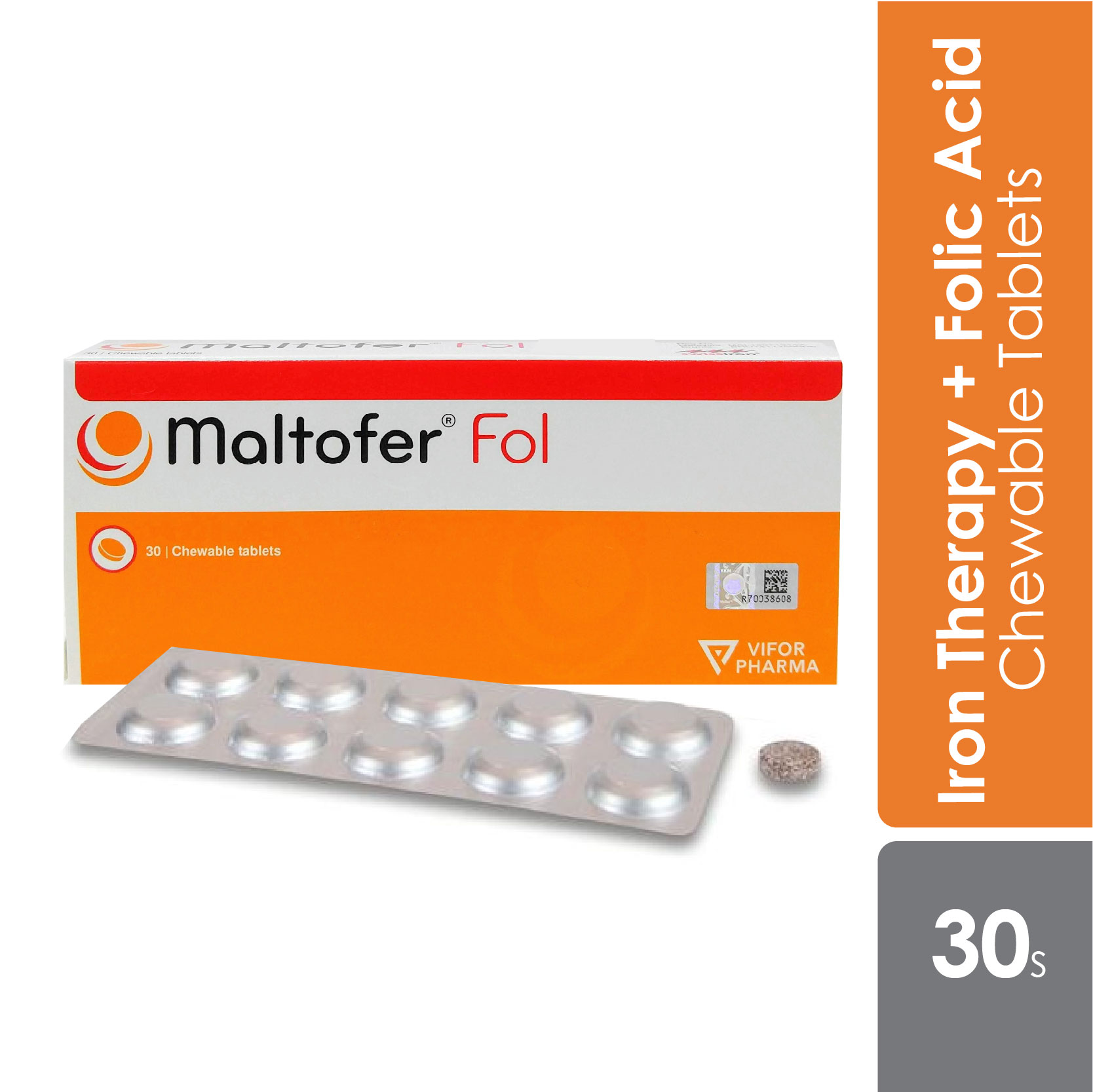 Maltofer-Fol 100+0.35mg Tablet 10 ‘S (3)