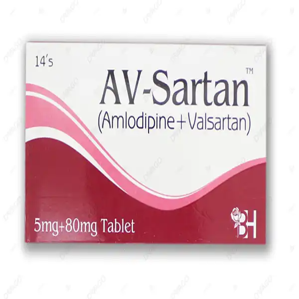 AV-Sartan 5mg+80mg Tablet 14 ‘S (1)