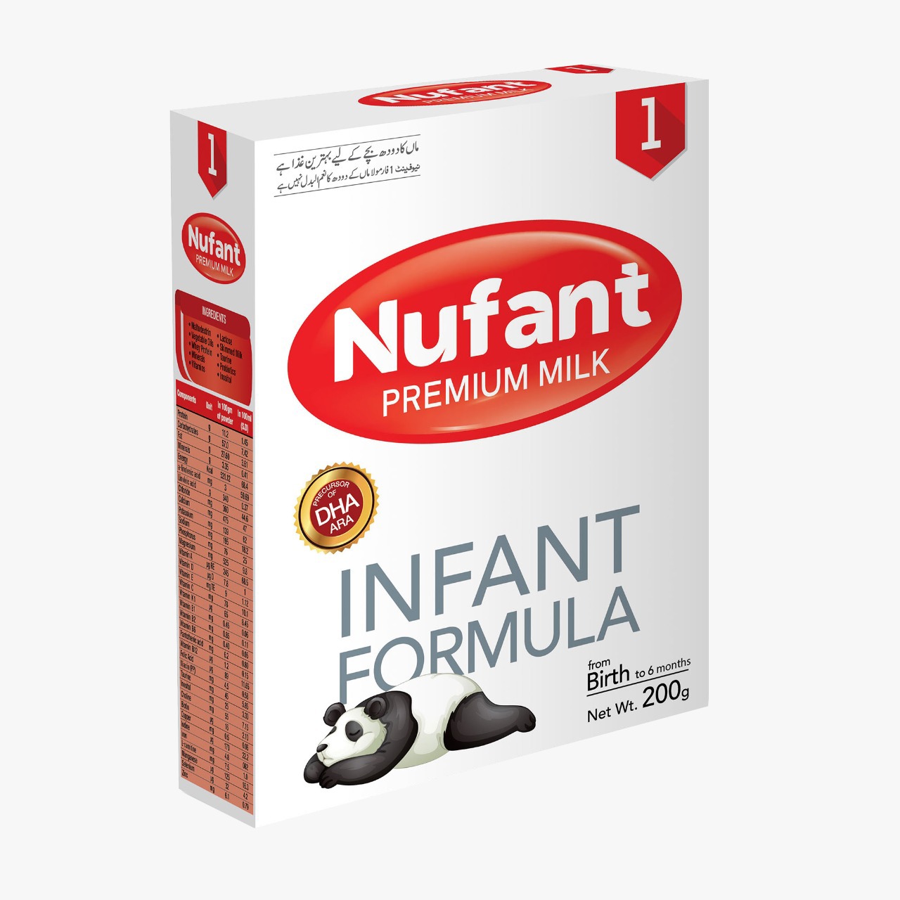 Nufant 1 Infant Formula 200gm Box 1 ‘S (1)
