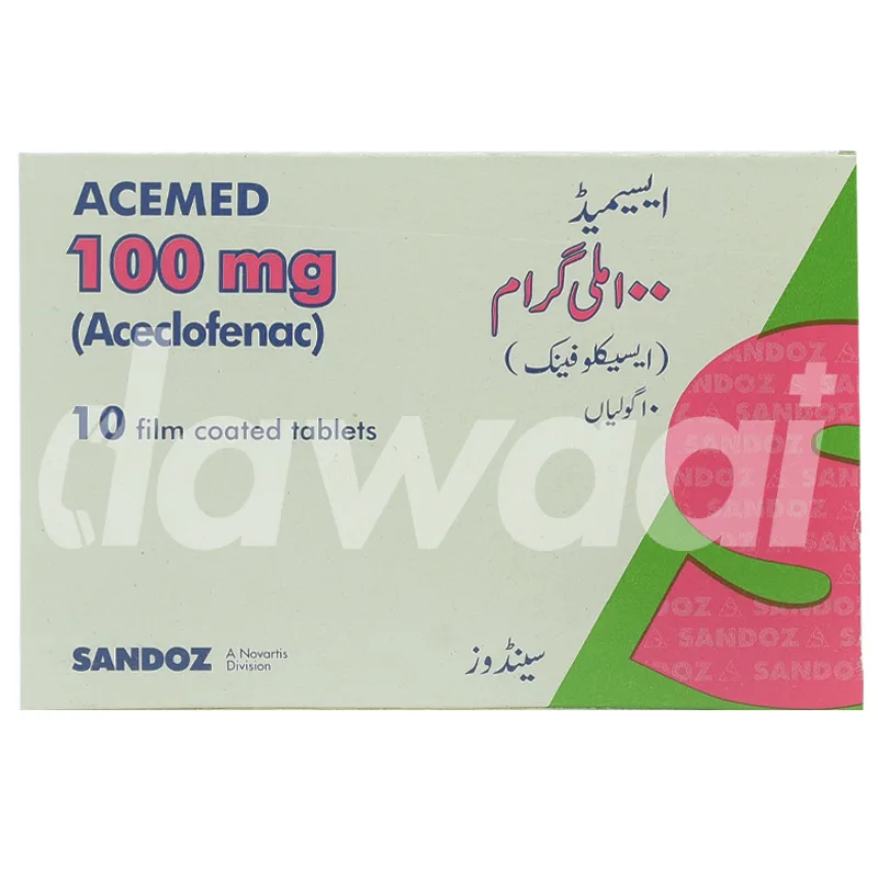 Acemed 100mg Tablet 10 ‘S (1)
