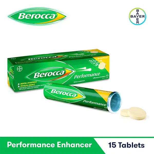 Berocca Performance Mango Tablet 15 ‘S (1)
