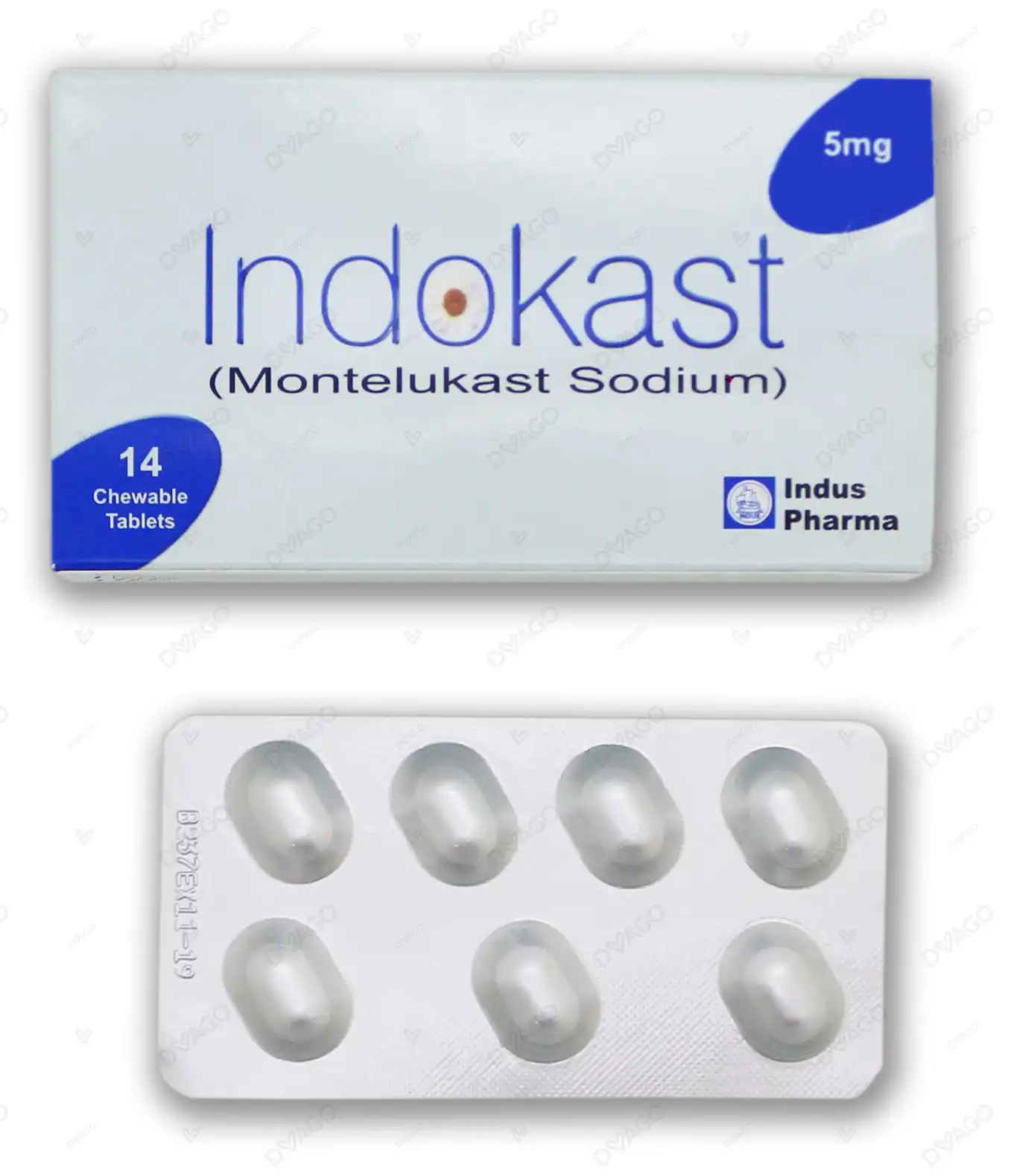 Indokast 5mg Tablet 14 ‘S (1)