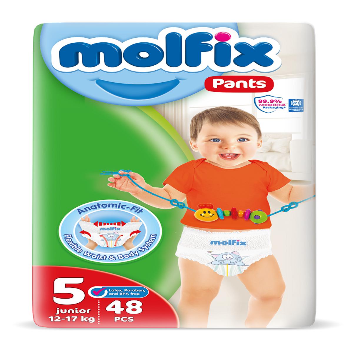 Molfix Pants Jumbo Size 5 Junior Diaper 48 ‘S (1)
