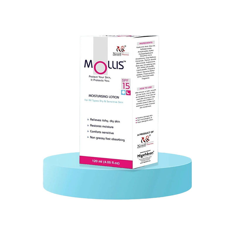 Mollis SPF 15 Moisturizing 120ml Lotion 1 ‘S (1)