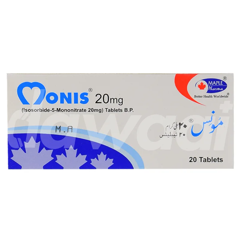 Monis 20mg Tablet 20 ‘S (1)