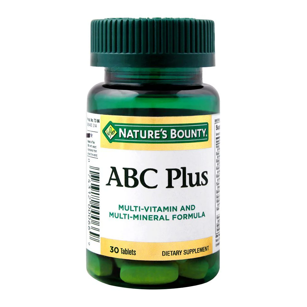 Nature’s Bounty ABC Plus Tablet 30 ‘S (1)
