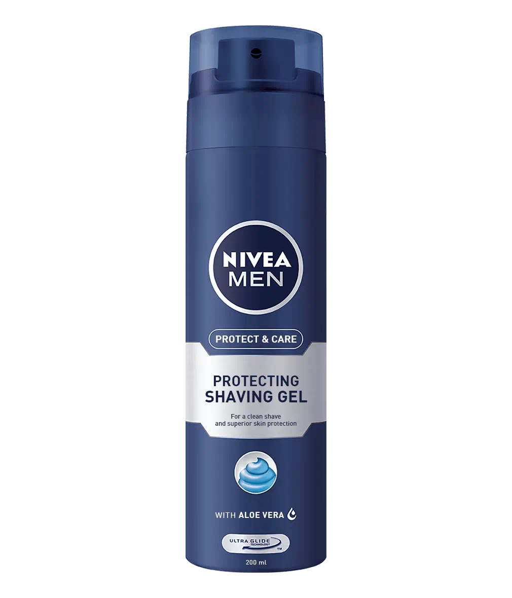 Nivea Men Protect & Care Shaving With Aloe Vera Gel 200 ml (1)