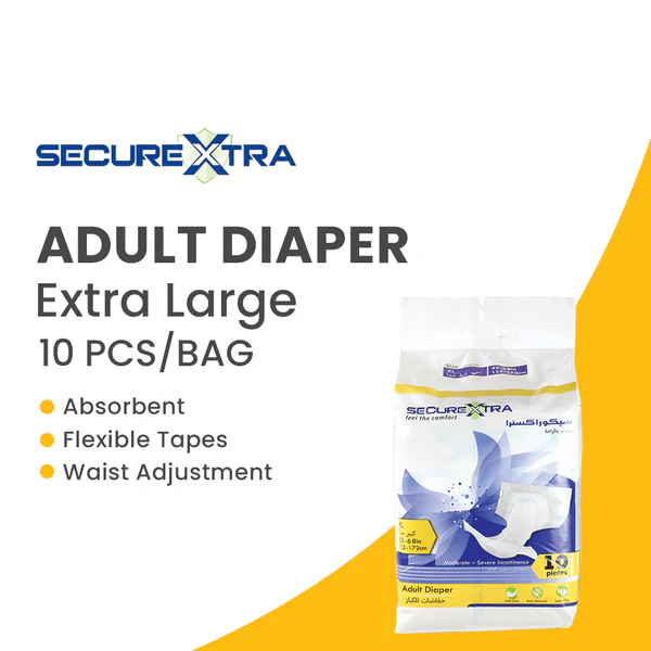 Securextra Adult Large Diaper 10 ‘S (1)