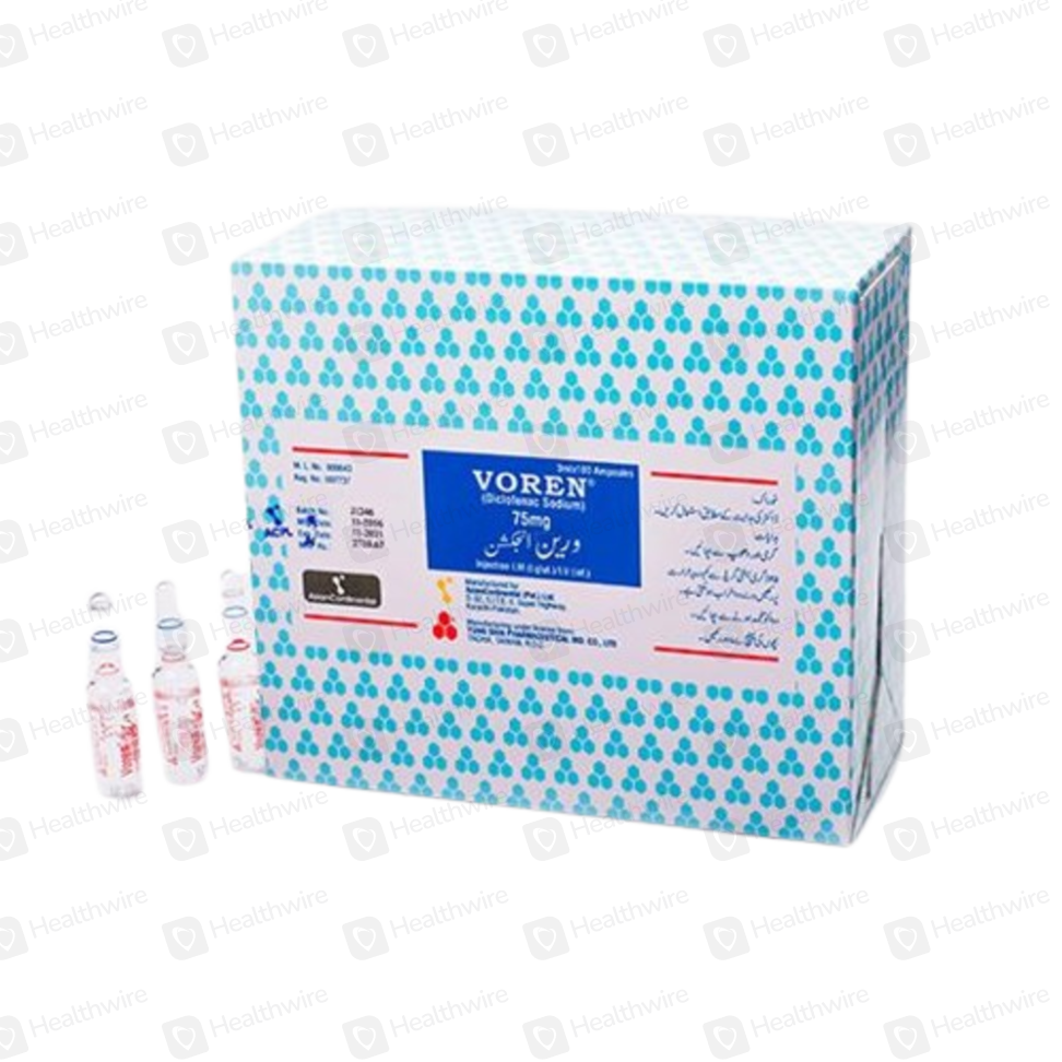 Voren 75mg/3ml Injection 1 ‘S (100)