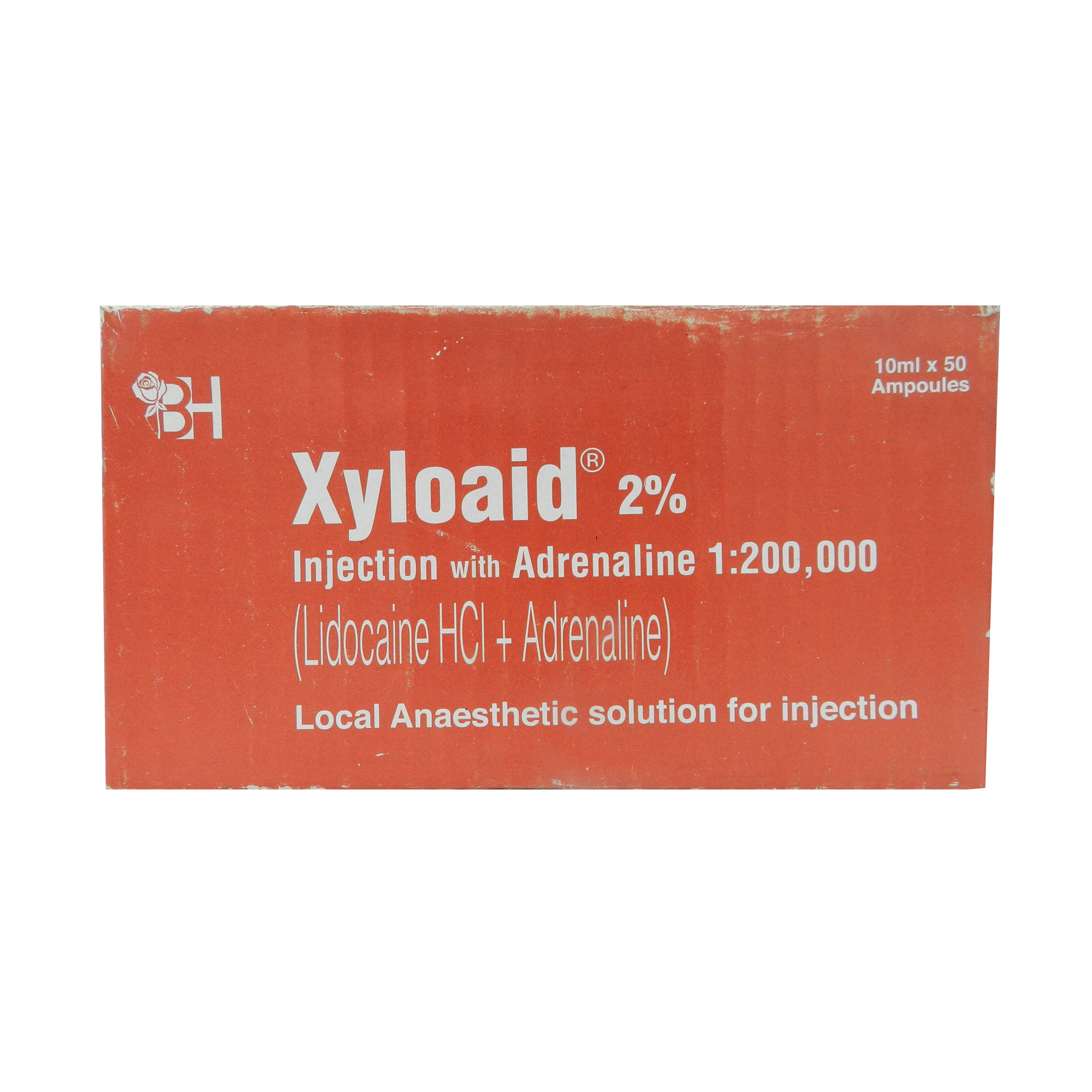Xyloaid (RED) 2% Injection 1 amp (50)